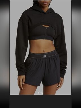 ALO Shrug It Off Crooped Fleece